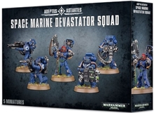 Warhammer 40.000: Space Marine Devastator Squad
