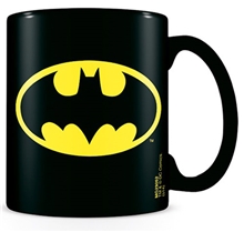 Černý keramický hrnek DC Comics Batman: Logo (objem 315 ml)