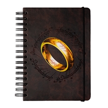 Poznámkový blok The Lord of the Rings Pán prstenů: Prsten (A5 14,8 x 21,0 cm) nelinkovaný