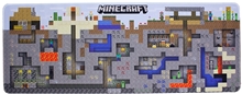 Herní podložka na stůl Minecraft: World (80 x 30 cm)