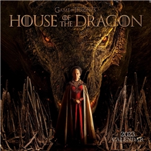 Oficiální nástěnný kalendář 2023 House of The Dragon Rok draka (30,5 x 30,5 61 cm)