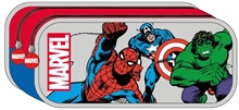 Dvojitý penál na tužky Marvel Avengers: Tři Hrdinové (23 x 8 x 10 cm)