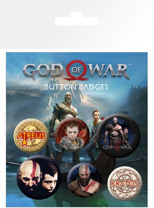God of War Mix Badge Pack 