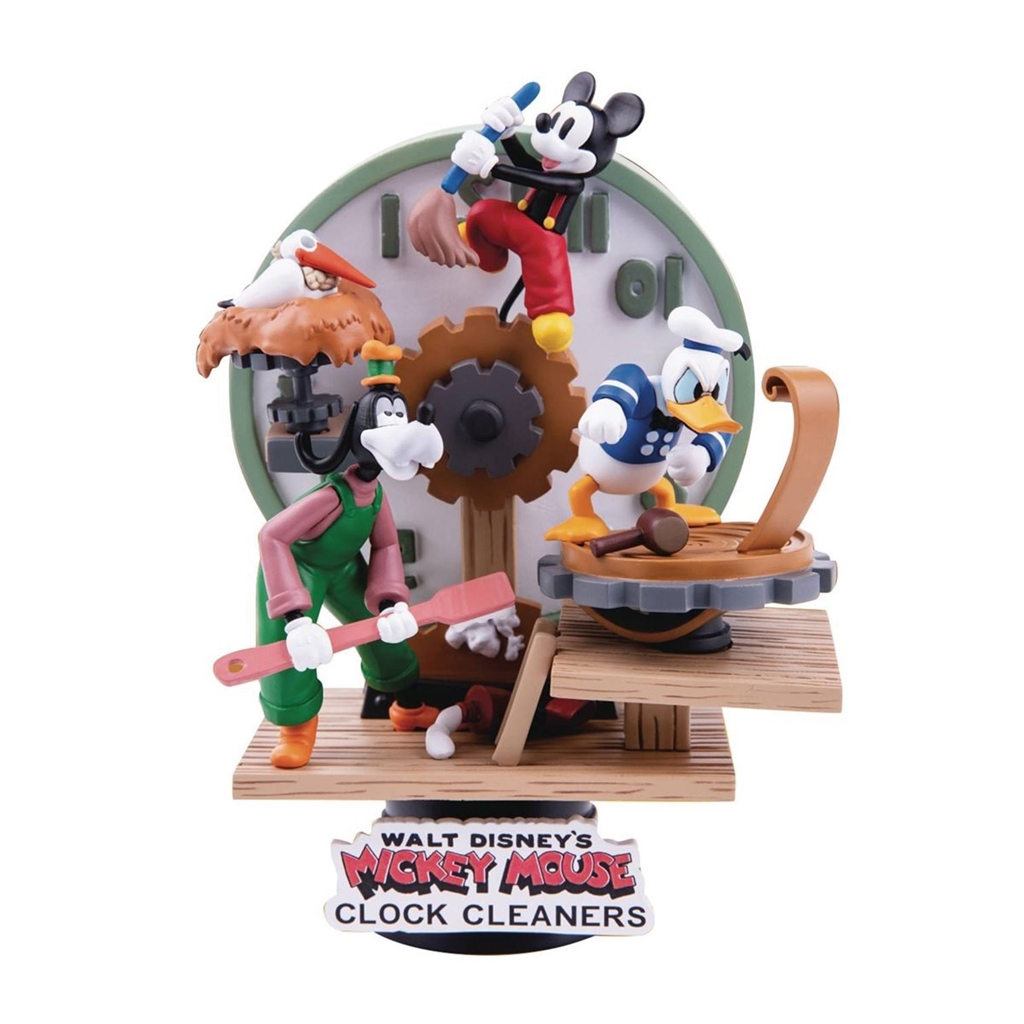 Disney Clock Cleaners D-Stage Statue 15 cm