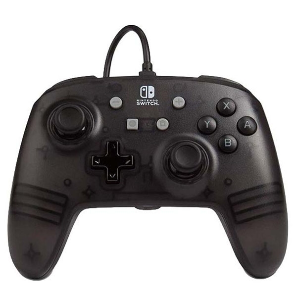 Power A Nintendo Enhanced Wired Controller - Black Frost (SWITCH)