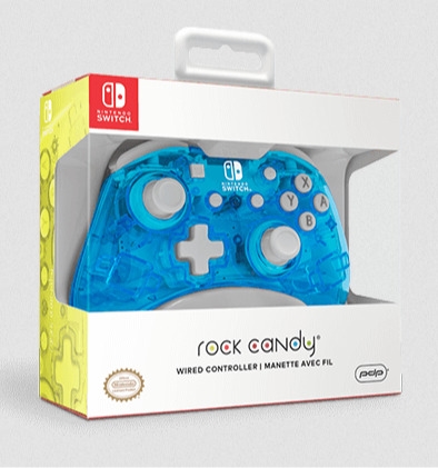 PDP Rock Candy Wired Controller (Blue-Merang) (SWITCH)	
