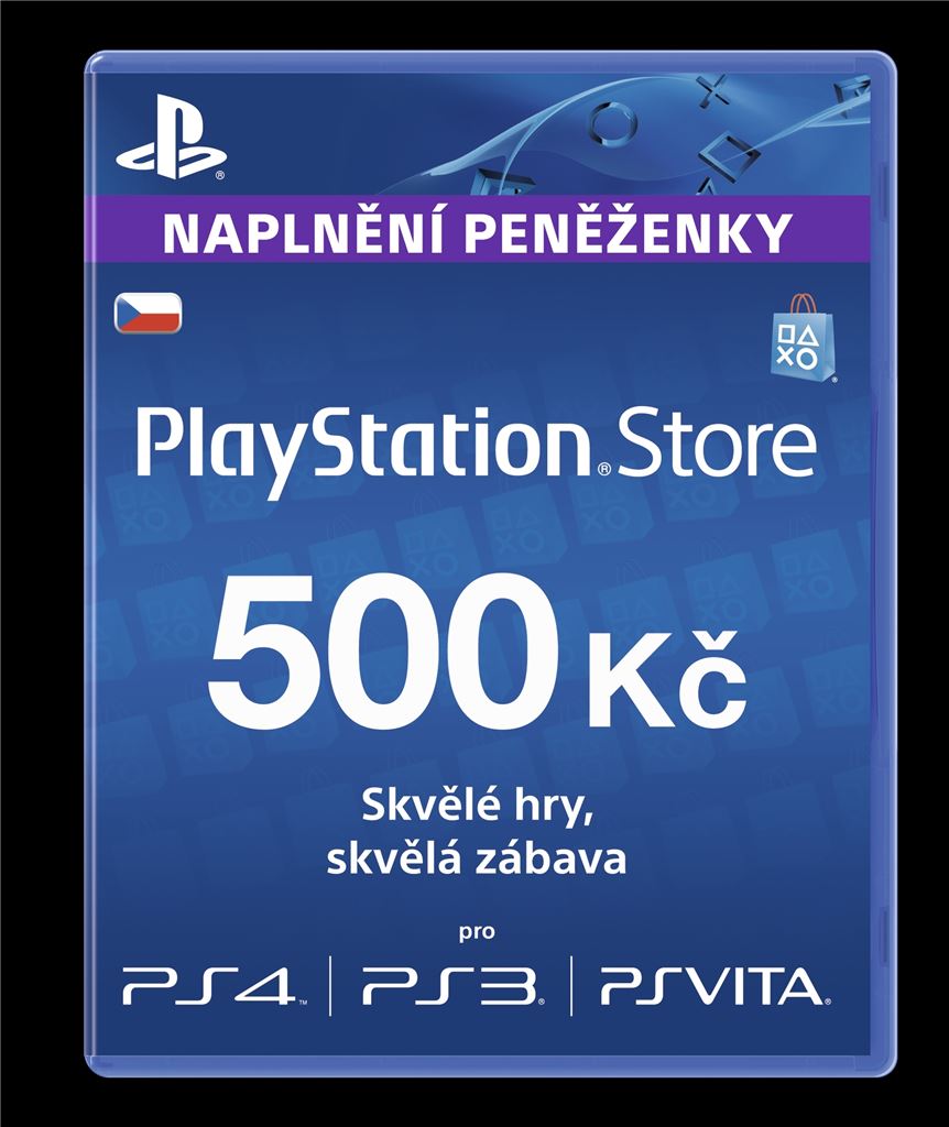 Sony PlayStation - Network Card 500 CZK