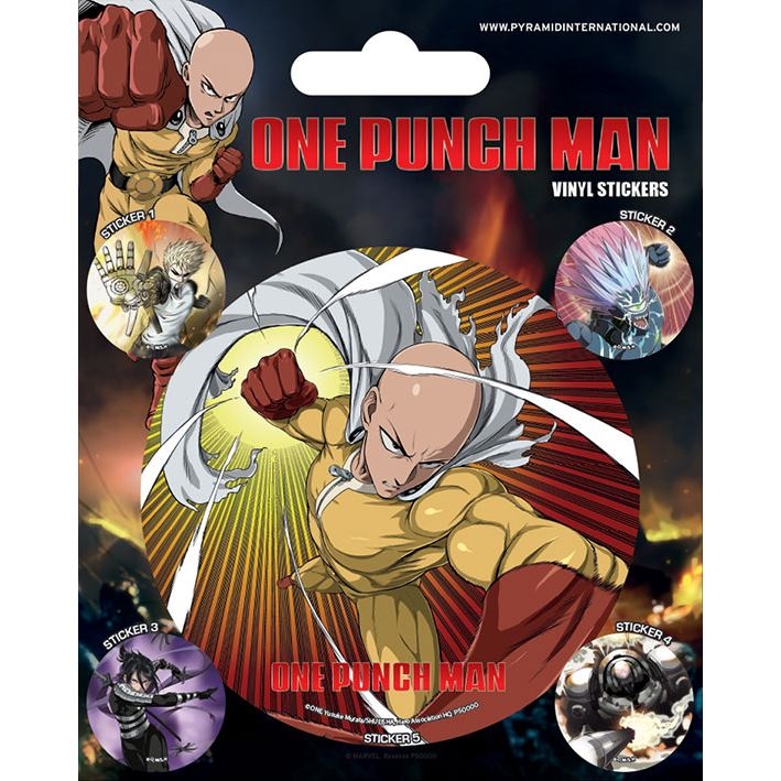 Vinylové samolepky One Punch Man - Atomic Fist