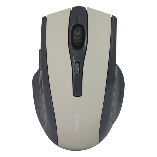 myš Accura MM-665, 1600DPI,2,4optická, 6tl, bezdrátová, černo-šedá, rozsah 10m (PC)