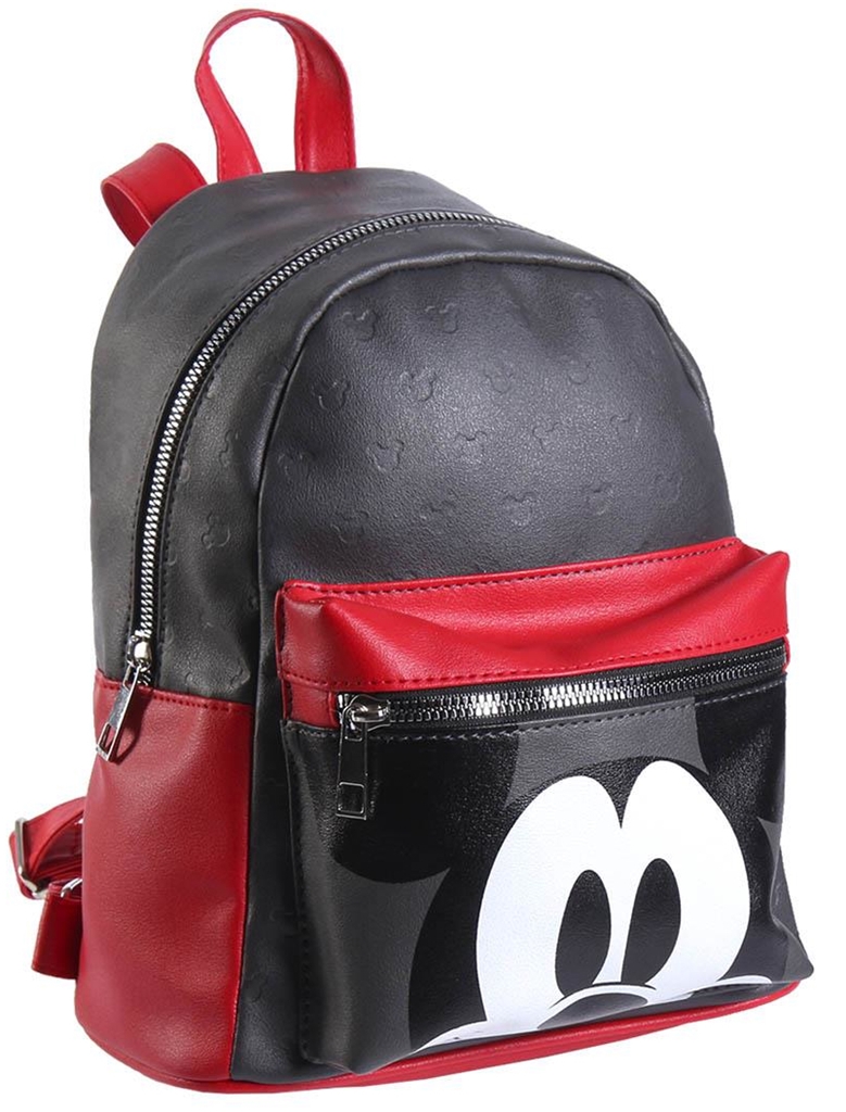 Dámský mětský batoh Disney: Mickey Mouse (objem 8 litrů 22 x 27 x 13 cm) umělá kůže