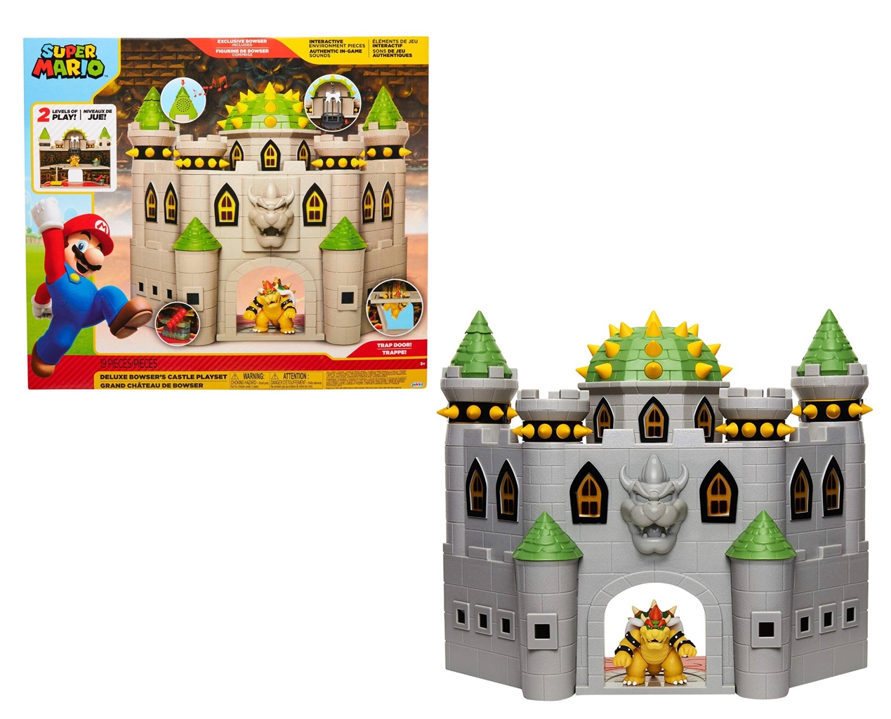 Zámek Super Mario - Bowsers Castle Playset