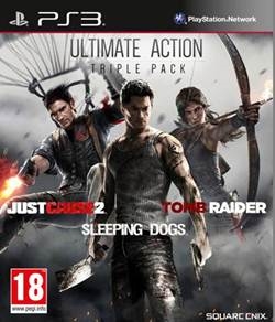 Just Cause 2 + Sleeping Dogs + Tomb Raider (PS3)