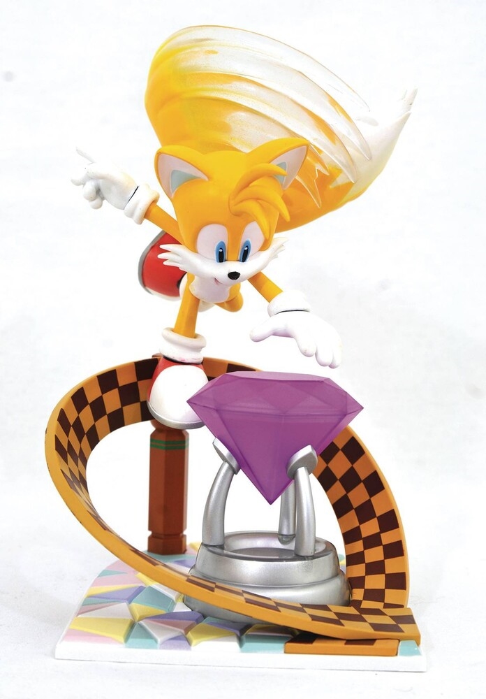 Diamond Sonic Gallery - Tails PVC Statue (23 cm)