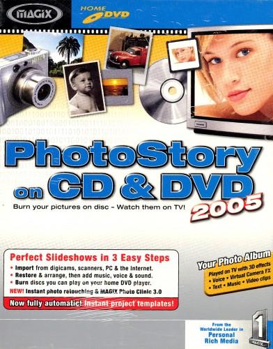 MAGIX Photostory on CD/DVD 2005 (PC)