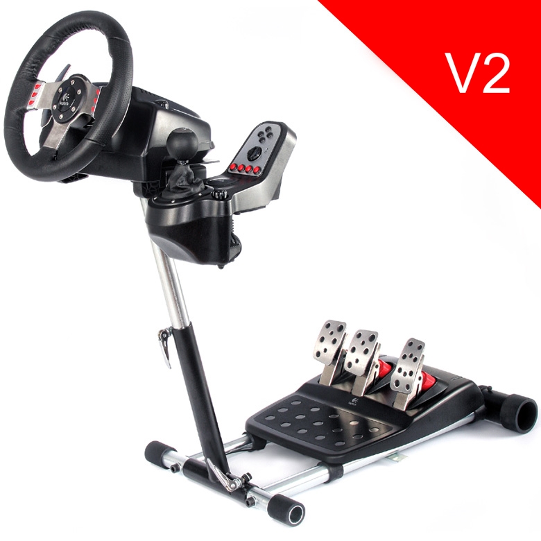 Wheel Stand Pro DELUXE V2, stojan na volant a pedály pro Logitech G25/G27/G29/G920 WS0002