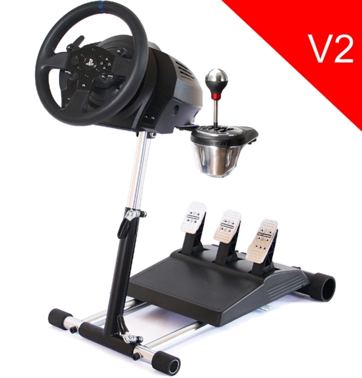 Wheel Stand for DELUXE V2, Stand for Wheel and Pedals Thrustmaster T300RS, TX, TMX, T150, T500, T-GT, TS-XW, WS0010