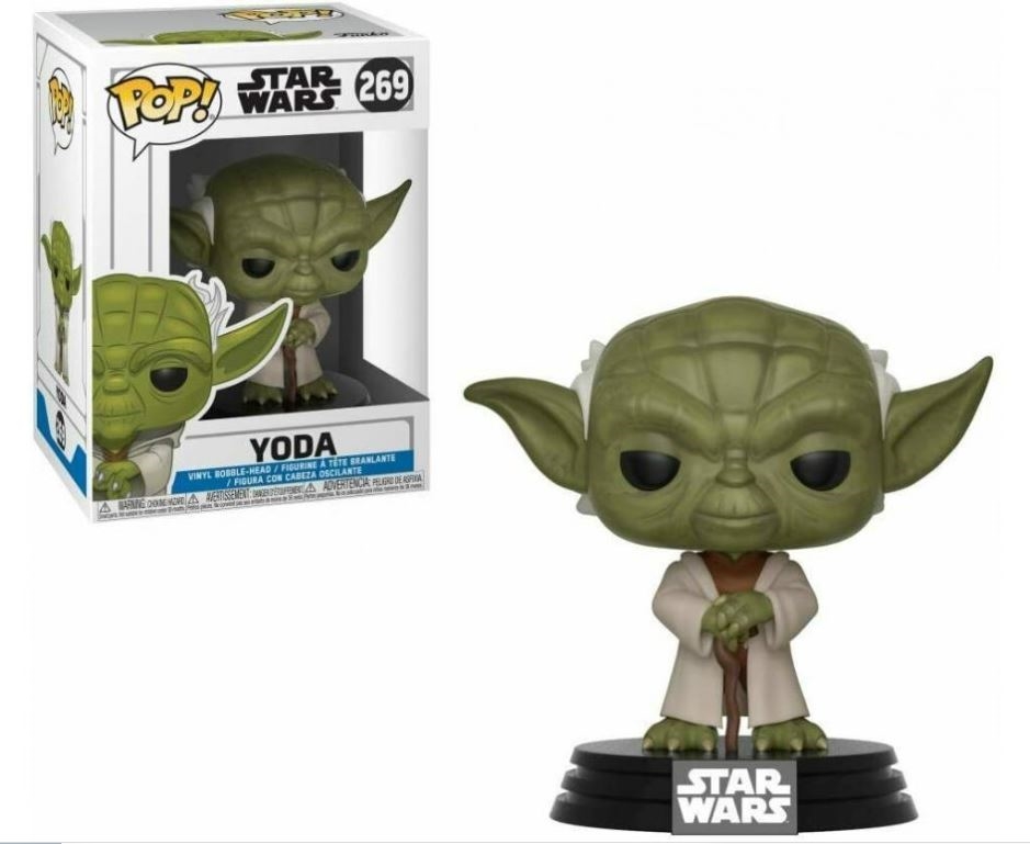 Funko POP Star Wars Bobble: Clone Wars - Yoda