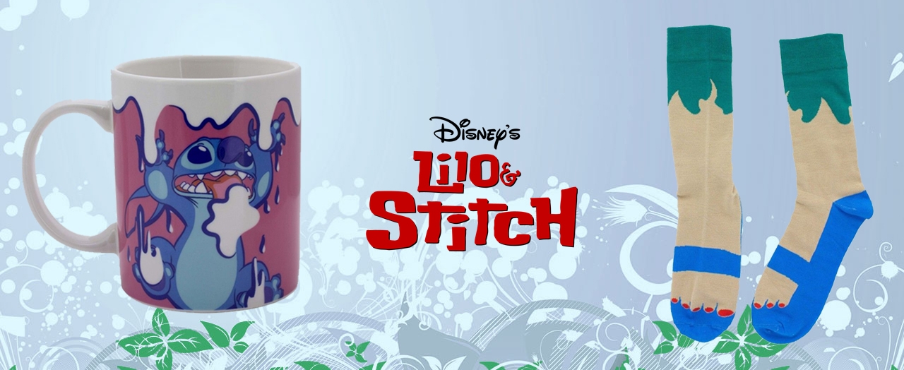 Paladone Disney Classics - Lilo and Stitch Mug and Socks