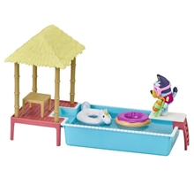 Figurka a bazén Bluey - Pool Time Playset