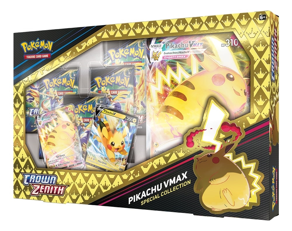Pokémon TCG SWSH12.5 Crown Zenith - Pikachu VMAX Premium Collection