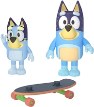 Figurky Bluey 2-Pack - Skateboarding