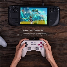 8BitDo Pro 2 Wired Gamepad - Grey Edition (PC/SWITCH)