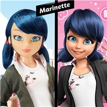 Panenka Miraculous: Kouzelná Beruška a Černý kocour - Core Fashion Doll - Marinette