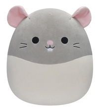 Squishmallows - 30 cm plyšák - Grey and White Rat