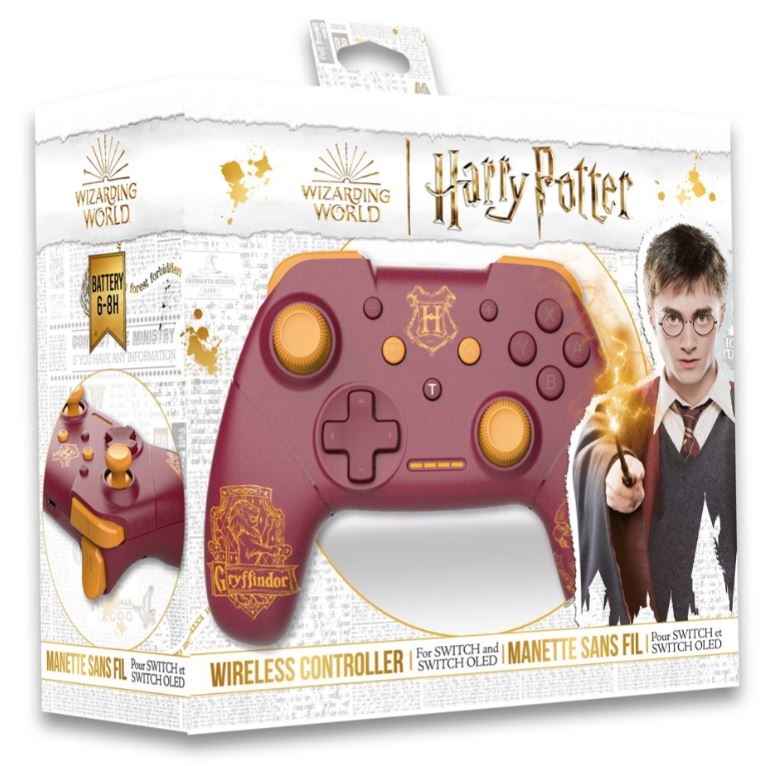 Harry Potter - Wireless Controller - Gryffindor (SWITCH)