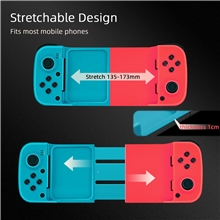 Wireless Mobile Gaming Controller - Blue/Red (PC/PS3/PS4/SWITCH)