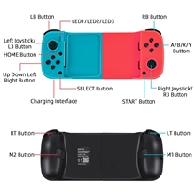 Wireless Mobile Gaming Controller - Blue/Red (PC/PS3/PS4/SWITCH)