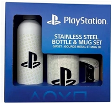 Darčeková súprava PlayStation: 3D hrnček + fľaša