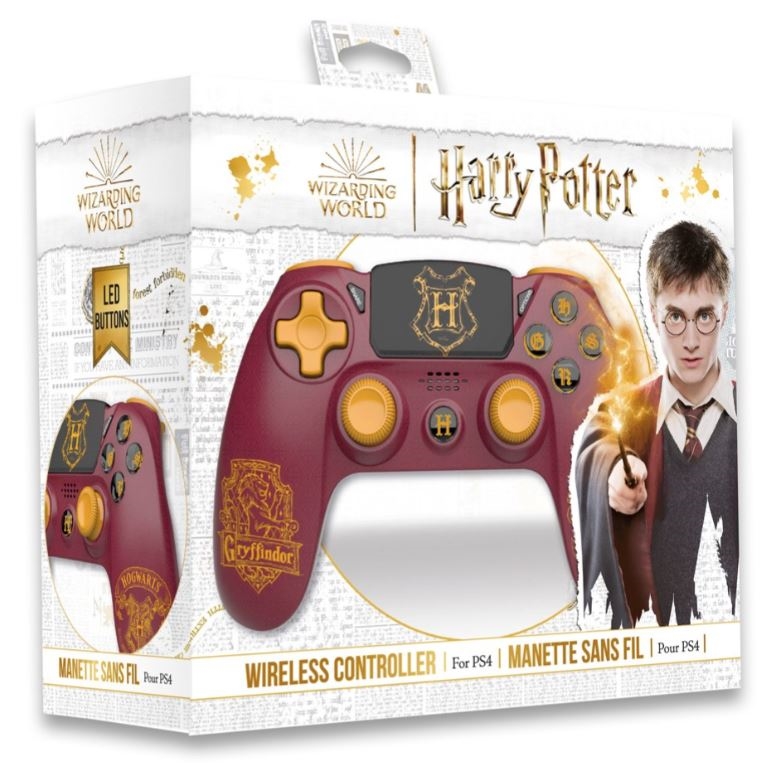 Harry Potter - Wireless Controller - Gryffindor (PS4)