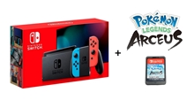 Konzole Nintendo Switch Neon Red / Neon Blue + Pokémon Legends: Arceus (SWITCH)
