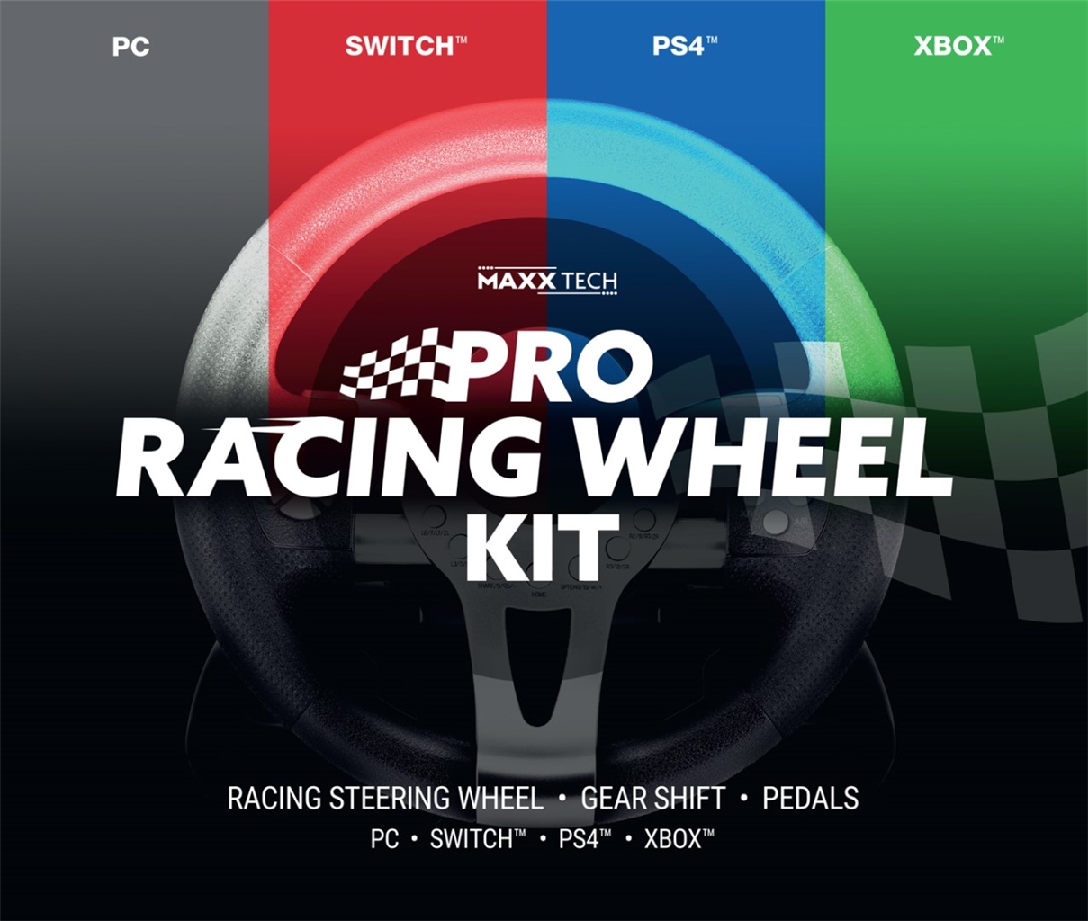Pro Racing Wheel Kit (PC/PS3/PS4/X1/XSX/SWITCH)