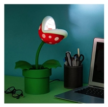 Lampička Super Mario - Mini Piranha Plant Posable (21,3 cm)
