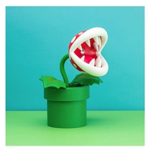 Lampička Super Mario - Mini Piranha Plant Posable (21,3 cm)