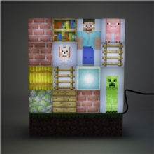 Lampička Minecraft Block Building Light - Character Edition