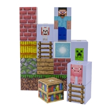 Lampička Minecraft Block Building Light - Character Edition