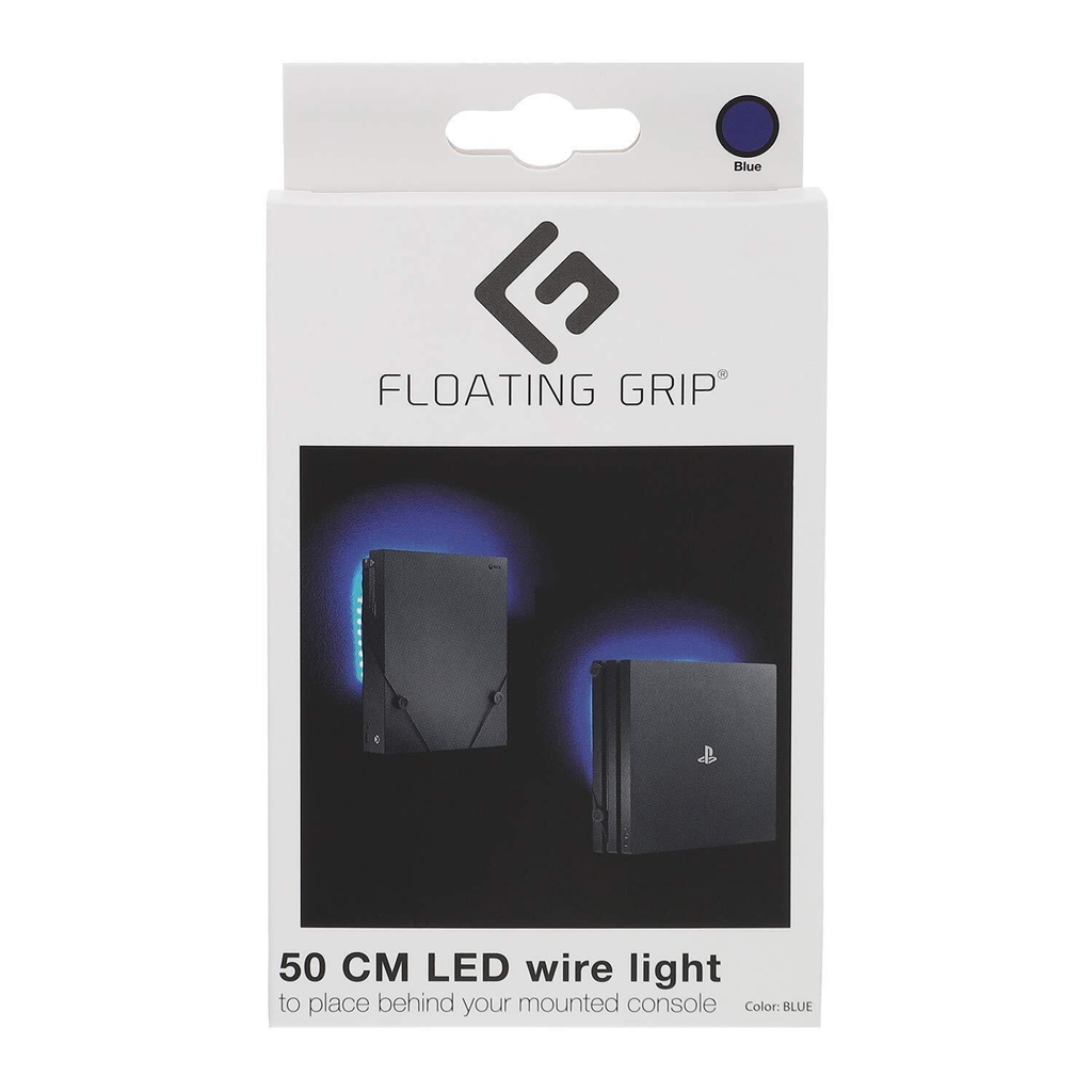 Floating Grip LED pásek s USB - modrý