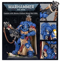 Warhammer 40.000: Space Marine Captain with Master-crafted Heavy Bolt Rifle