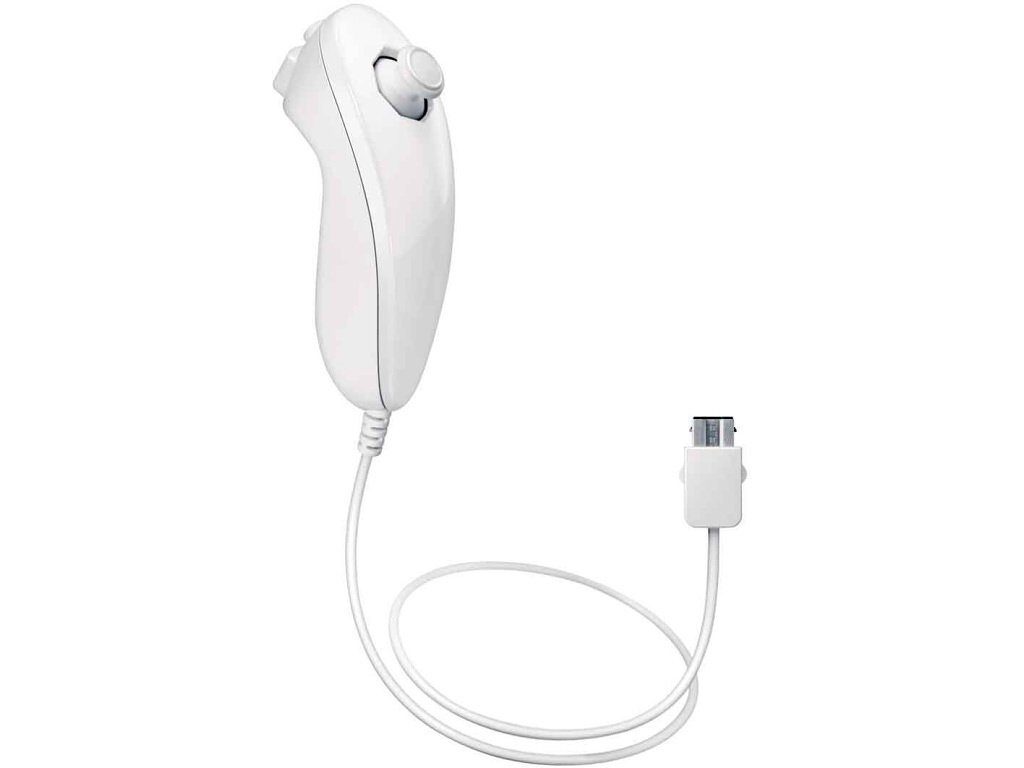 Wii Nunchuk Controller White (Wii) (BAZAR)