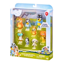 Figurky Bluey 8 Figure Multipack - rodina a přátelé