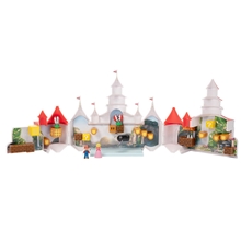 Super Mario Bros: The Movie - Mushroom Kingdom Castle Playset + Mario and Peach Mini Figures