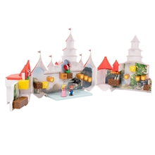 Super Mario Bros: The Movie - Mushroom Kingdom Castle Playset + Mario and Peach Mini Figures