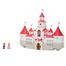 Super Mario Bros: The Movie - Mushroom Kingdom Castle Playset + Mario and Peach Mini Figures