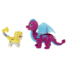 Tlapková patrola: Rescue Knights - Hero Pup Rubble and Dragon Blizzie