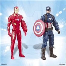 Figurky Hasbro - Marvel Avengers Titan Heroes: Iron Man, Captain America, Black Panther and Iron Spider