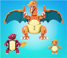 Mega Construx Pokémon: Charmander Evolution Set