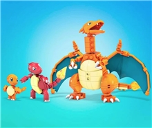 Mega Construx Pokémon: Charmander Evolution Set